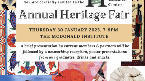 Annual Heritage Fair poster