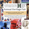 Annual Heritage Fair poster