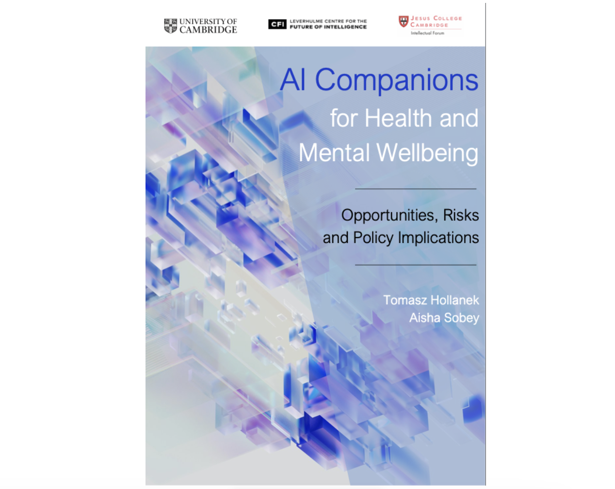 AI Companies for Health and Mental Wellbeing Report